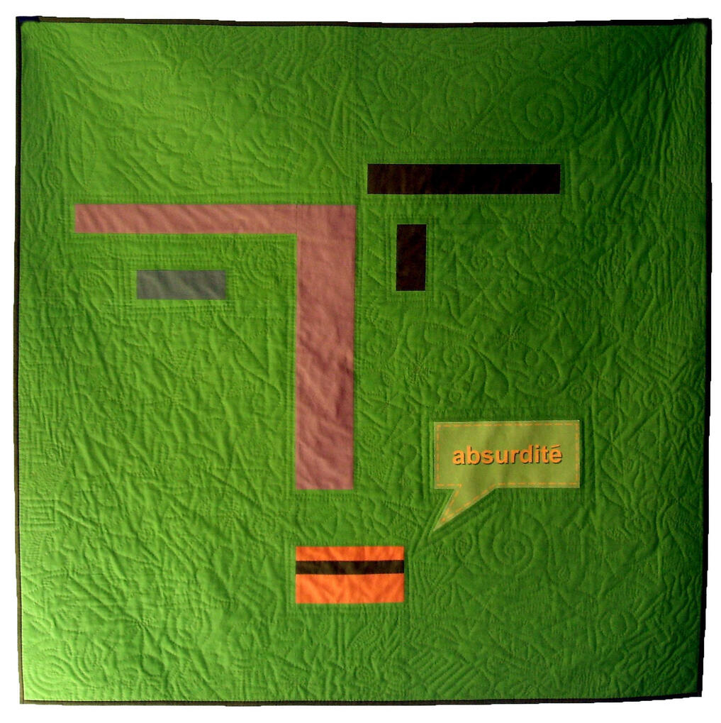 Absurdite (hand quilted)